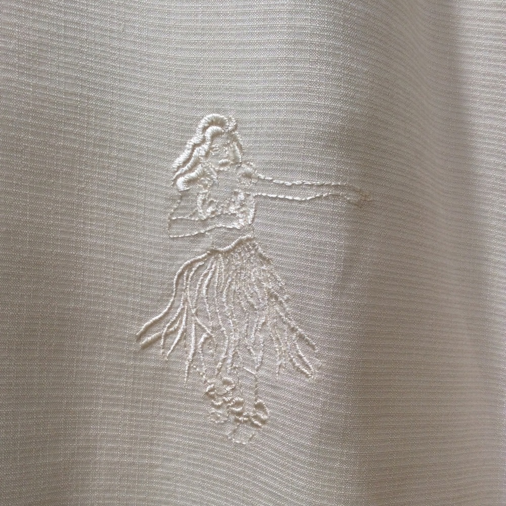 Havana Shirt Co. Guayaberas embroidered hula girls